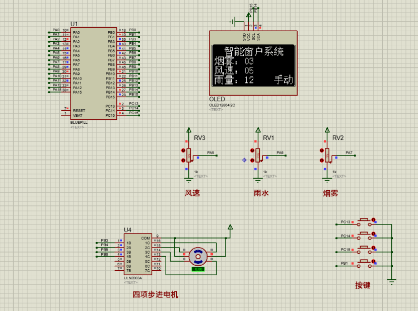 基于单片机的智能窗户系统设计