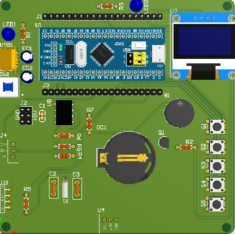 基于单片机土壤温湿度及磁场探测控制电路设计