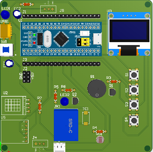 基于stm32的自动浇花灌溉系统设计