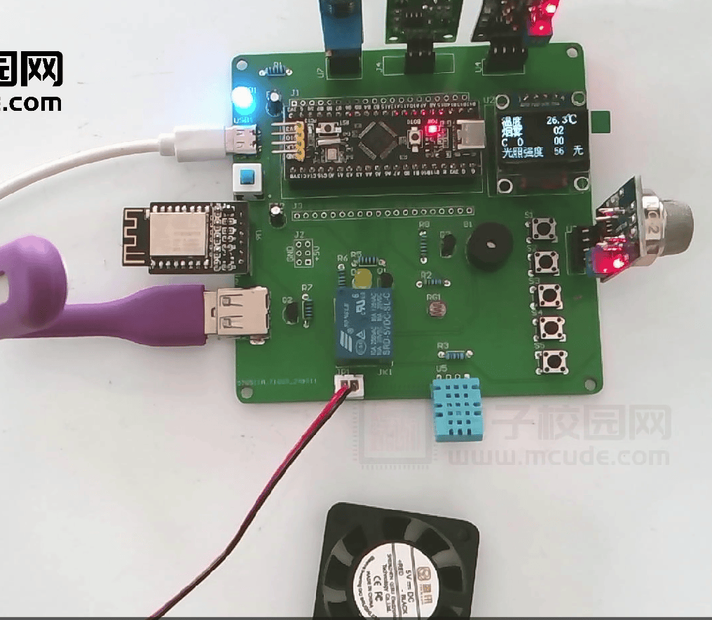 基于STM32的物联网禽类养殖场环境监控系统