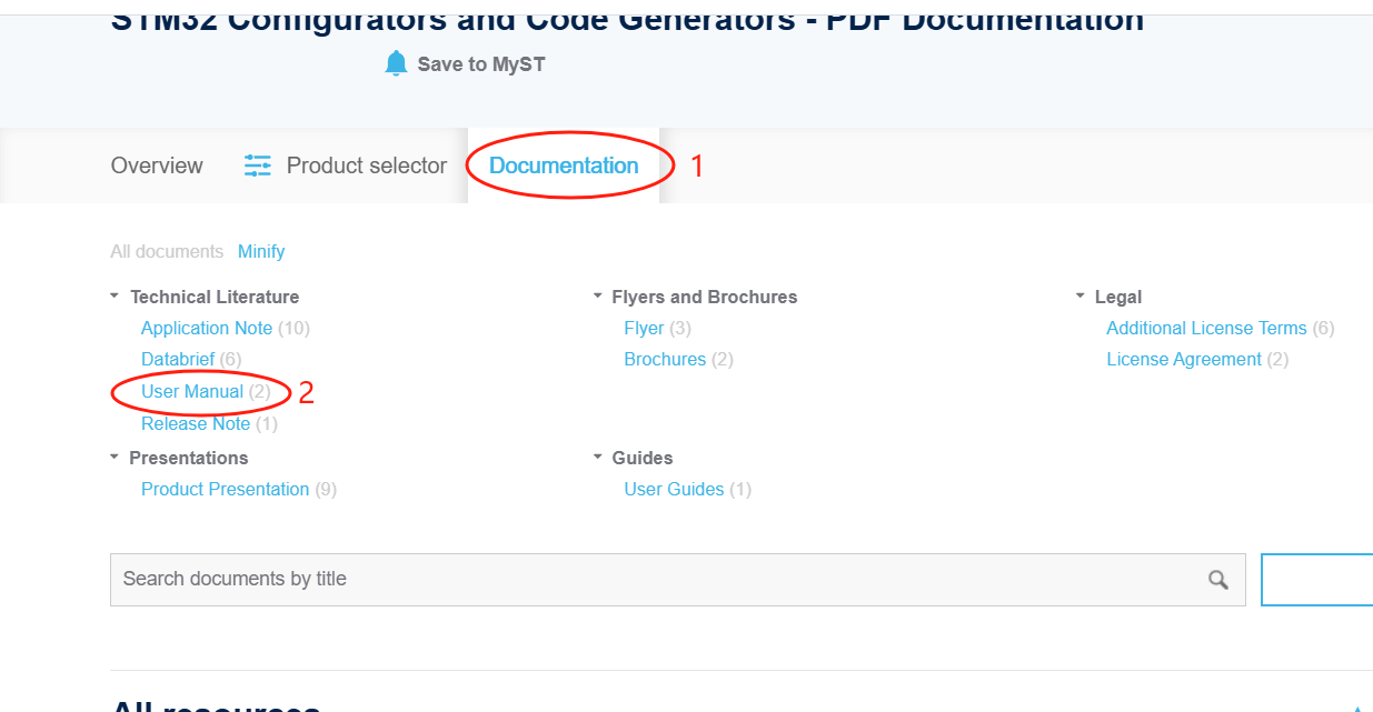 STM32CubeMX 用户手册下载(中文)
