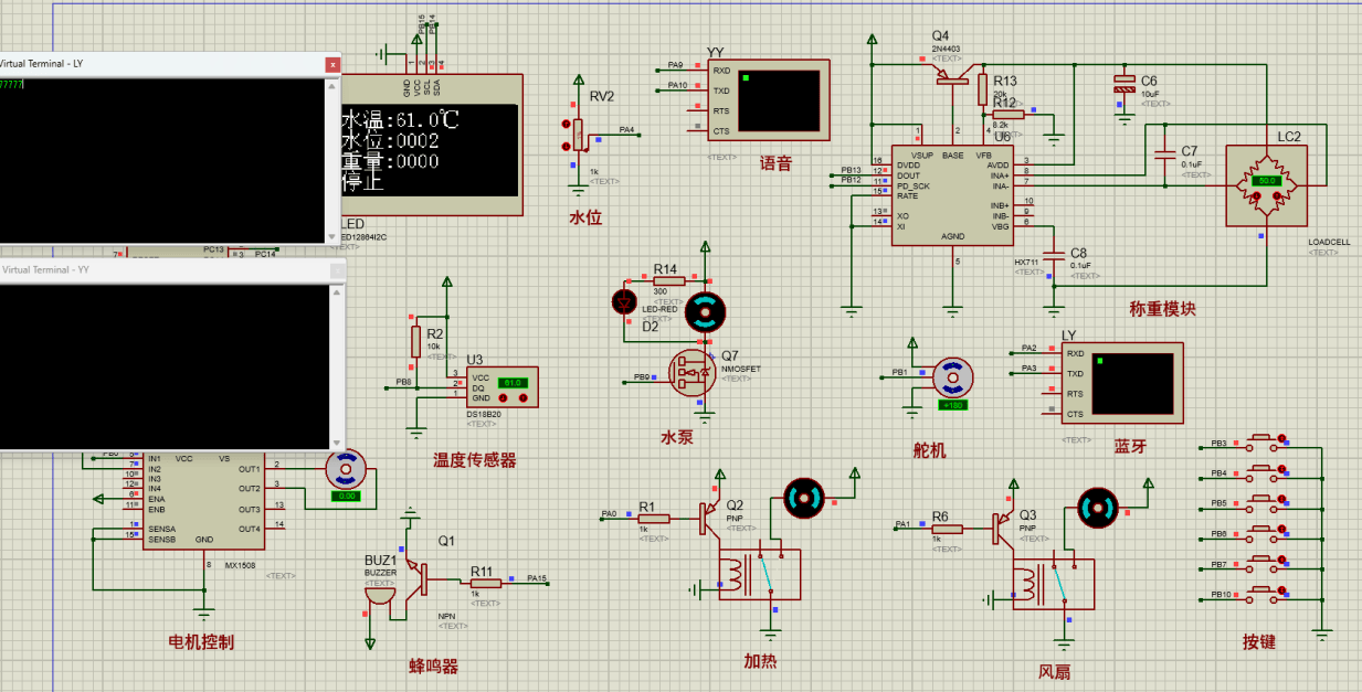 基于单片机的智能洗衣机系统