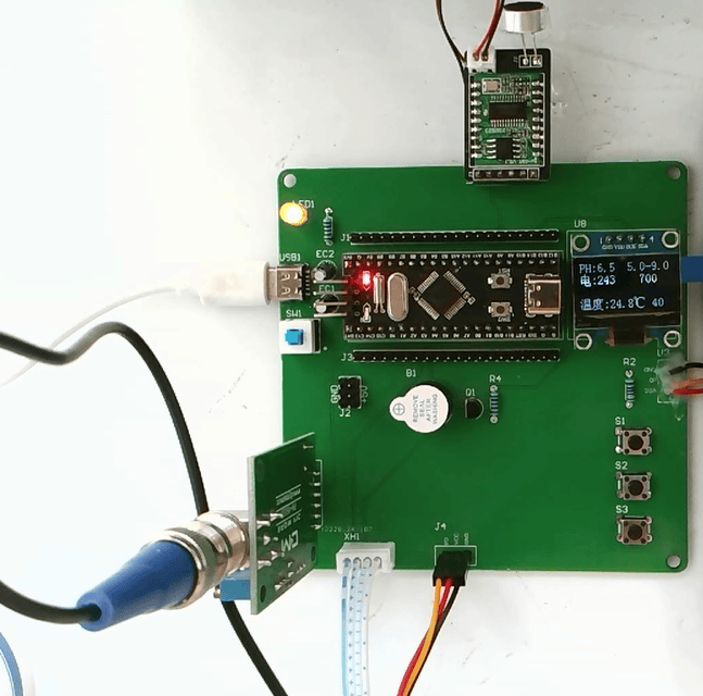 基于stm32云平台的水质监控系统设计