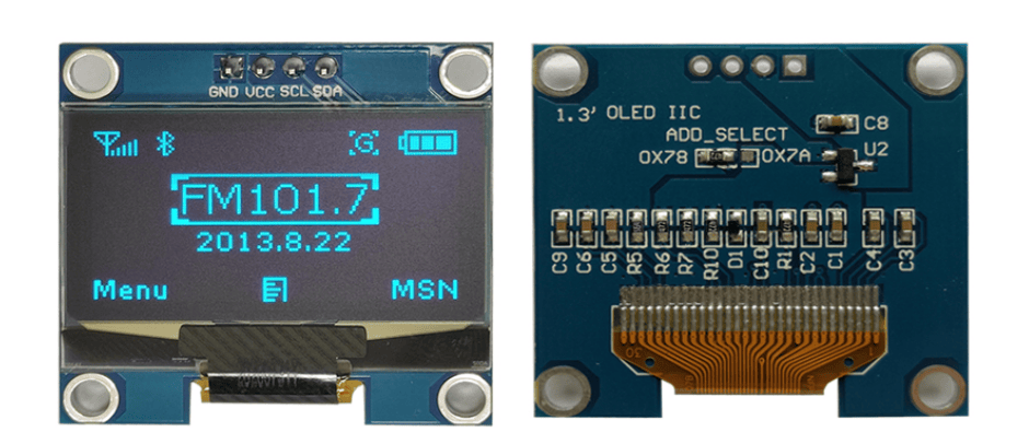 【OLED12864】0.96寸液晶显示屏-51单片机程序分析