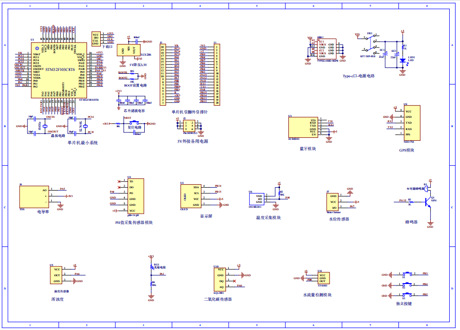 基于单片机的海洋环境监测系统