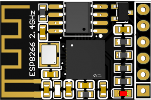 【HB-005】WiFi模块（ESP8266）-黑白模组