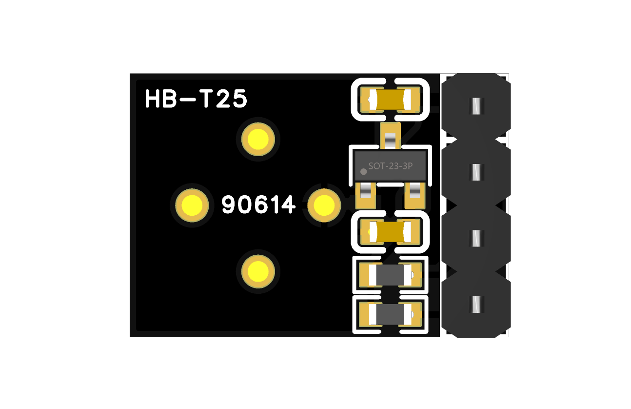 图片[2]-【HB-T25】非接触红外测温传感器-黑白模组