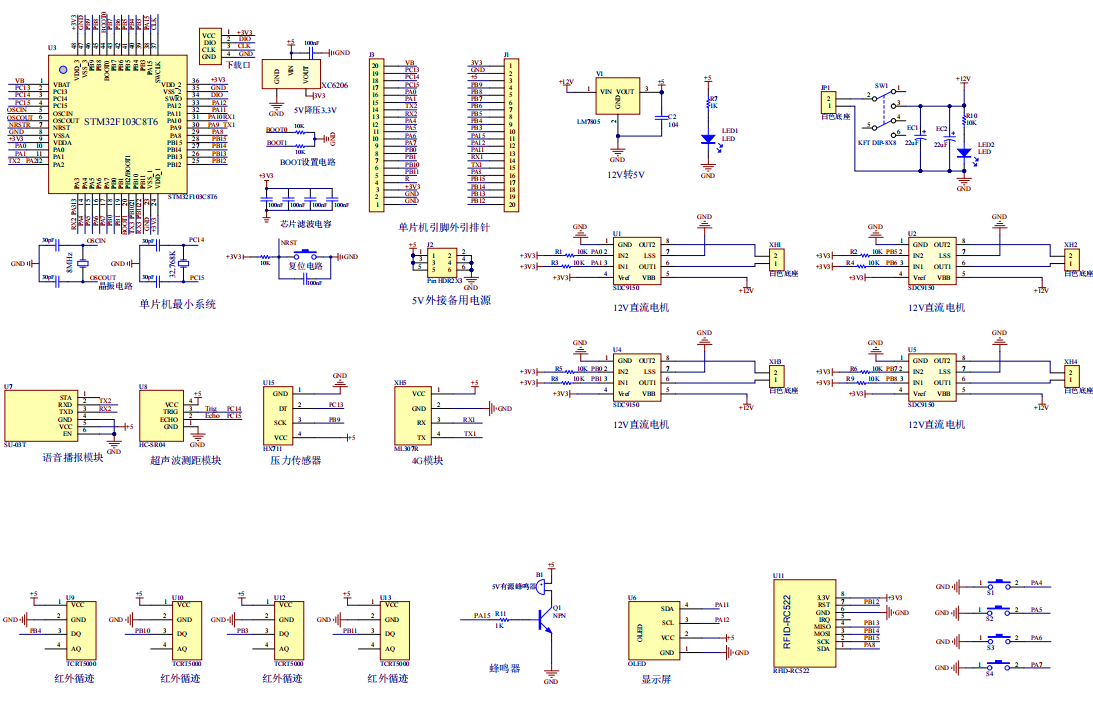 智能送餐车的设计