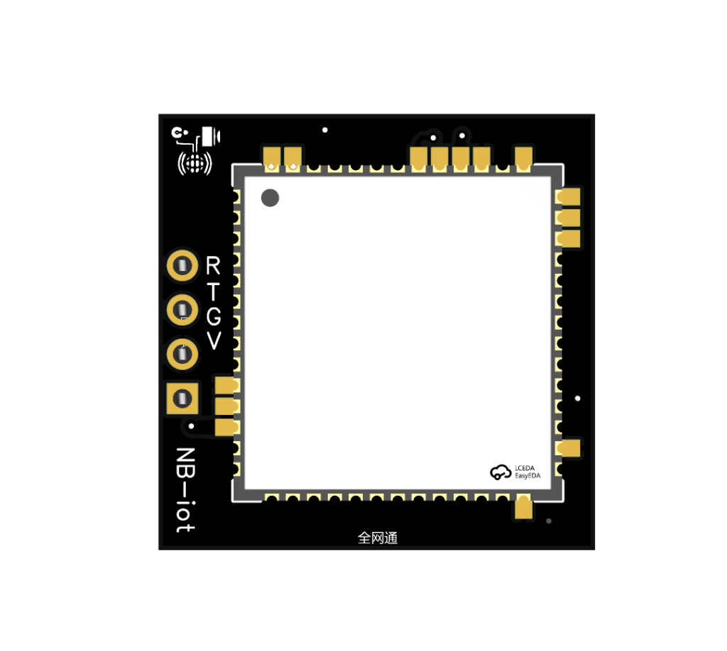 图片[1]-【HB-EC01】NB-IOT模块-黑白模组