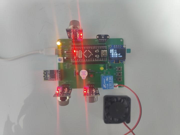 基于单片机的管道有害气体监测系统设计