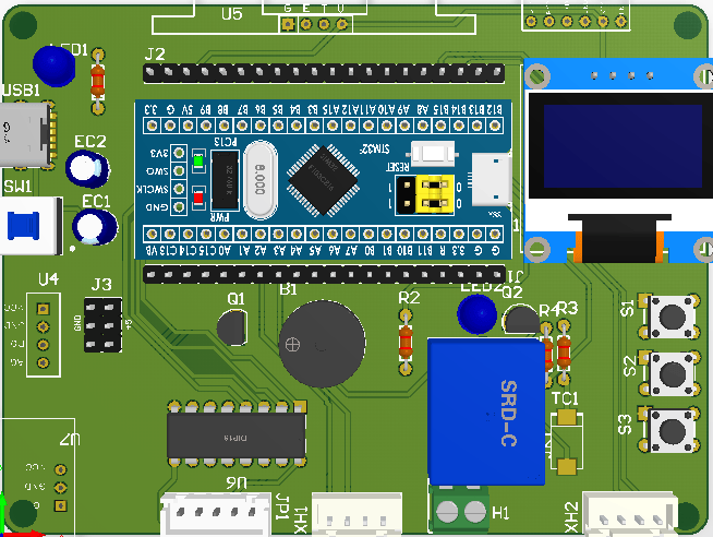 基于单片机的安全自动门系统
