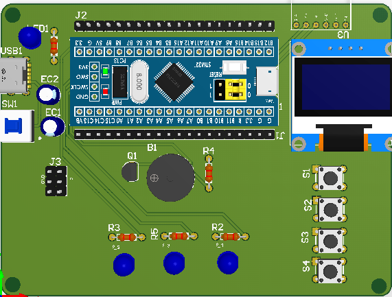 基于stm32的健康养生知识竞赛抢答系统