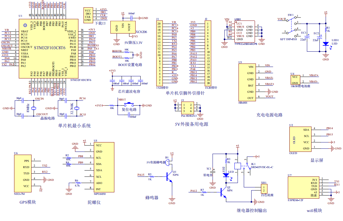 基于STM32的自行车智能车锁