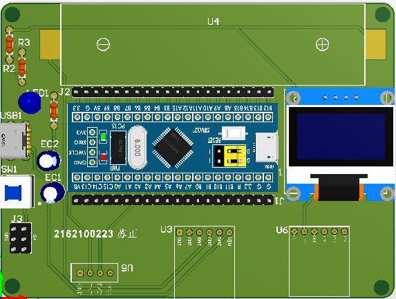 基于单片机的便携式健康监测手环模拟设计