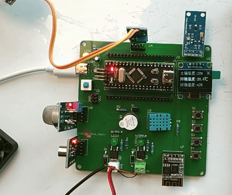 基于STM32的农业种植环境监测系统