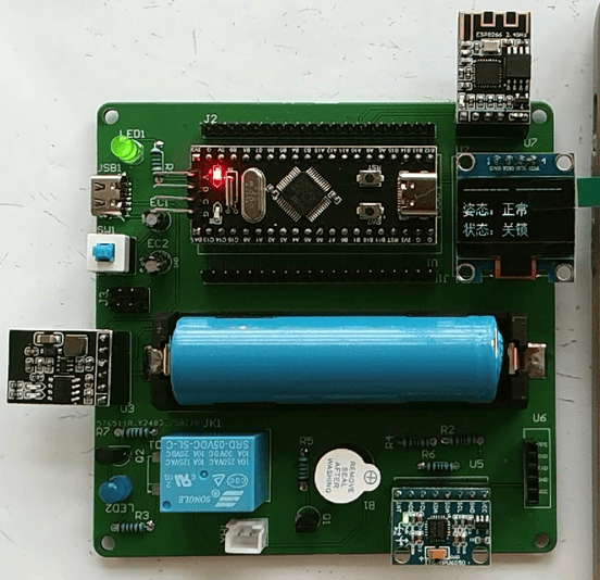 基于STM32的自行车智能车锁