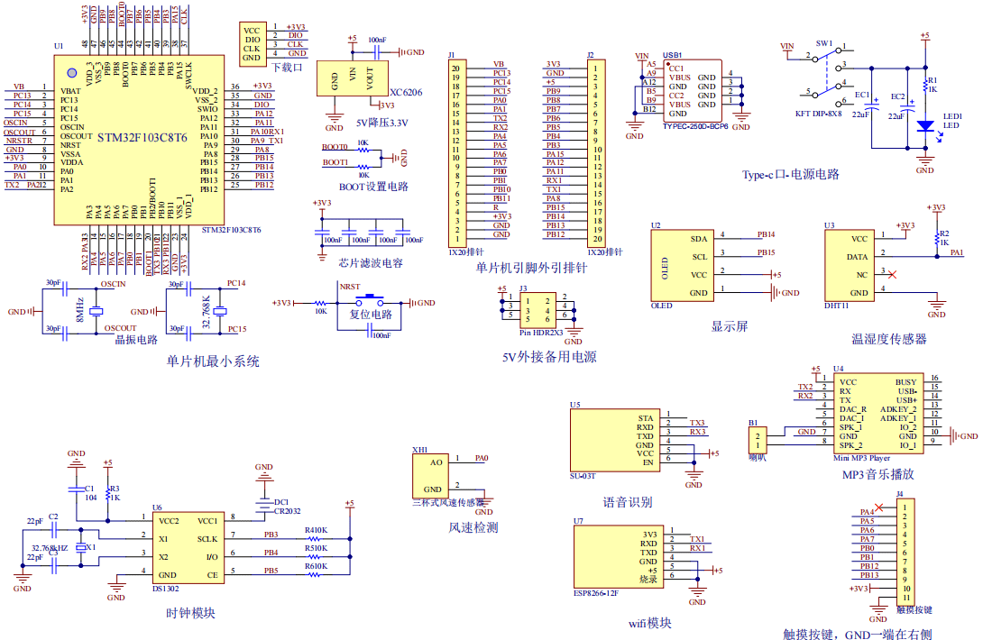 基于单片机的智能镜子系统设计