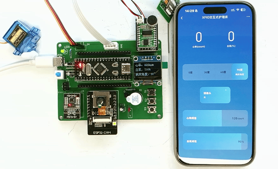 基于STM32的交互式护理床设计