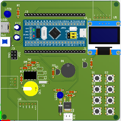 基于单片机自行车里程表设计