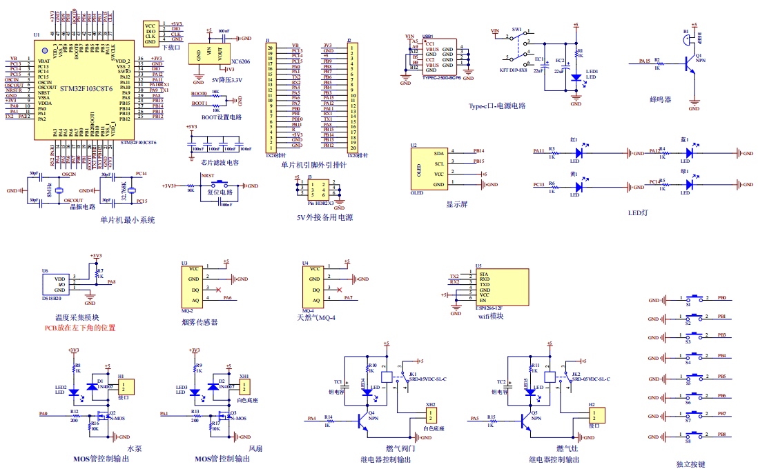 基于单片机的智能一体集成灶控制系统