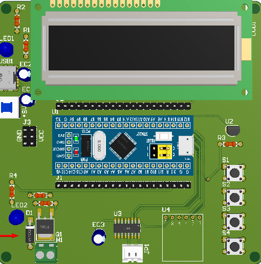 基于stm32的智能笔记本底座