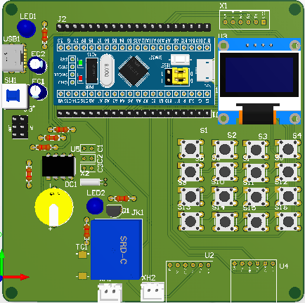 智能家庭防盗门锁控制系统