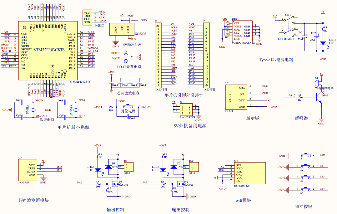 基于单片机的液位检测与控制系统