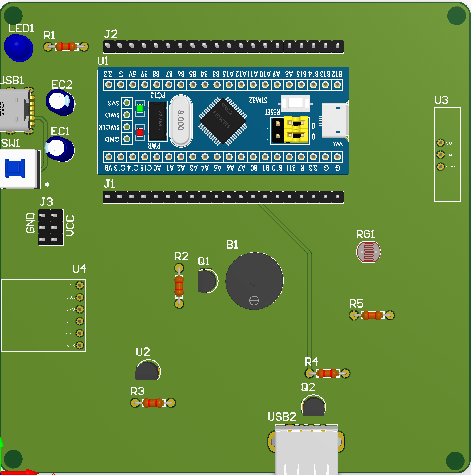 基于zigbee的智能路灯系统