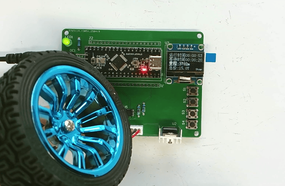 出租车计价器的设计