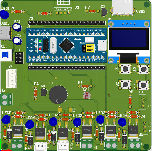 基于单片机的水培控制系统