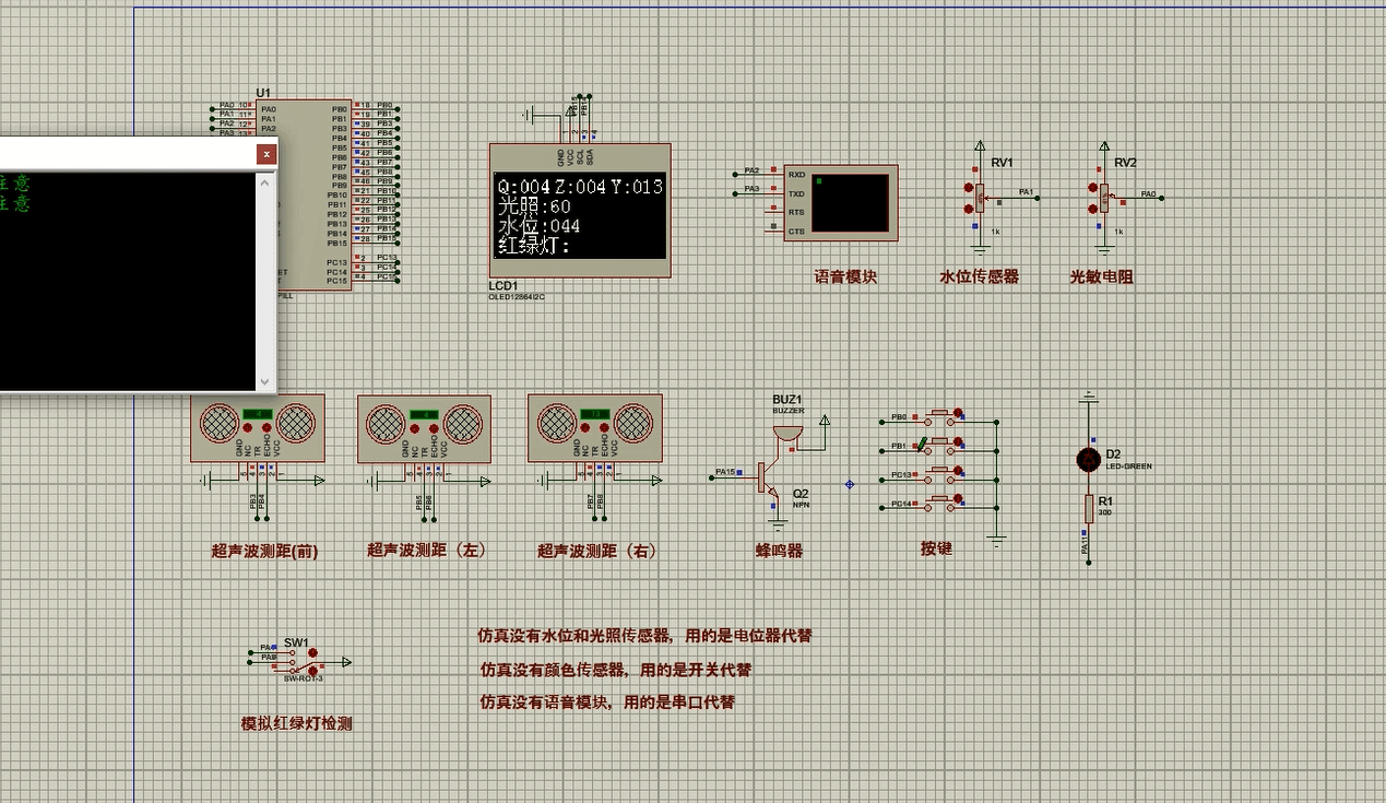 基于stm32单片机的盲人导航系统
