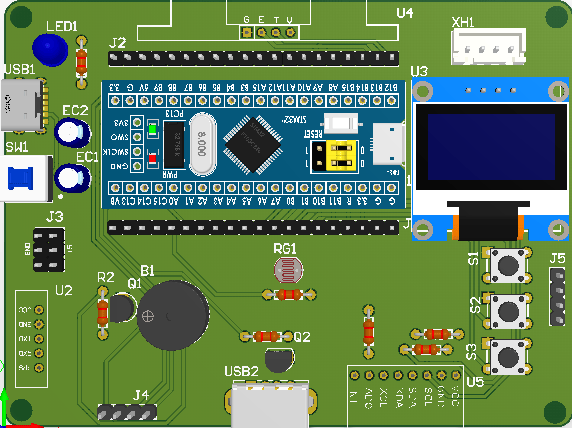 基于stm32的多功能智能骑行头盔
