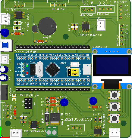 基于STM32移动加湿器安防小车设计