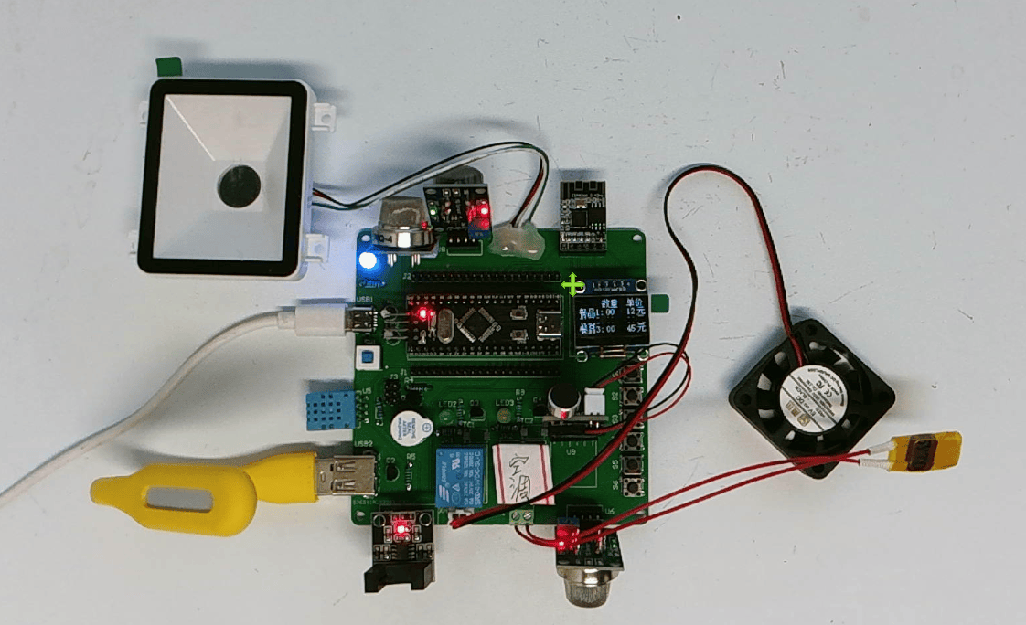 基于单片机的智慧餐厅控制系统