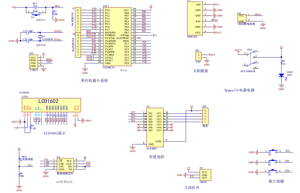基于单片机的太阳能驱动的智能百叶窗