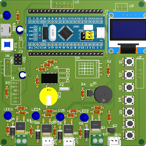 多功能车载摆件系统设计