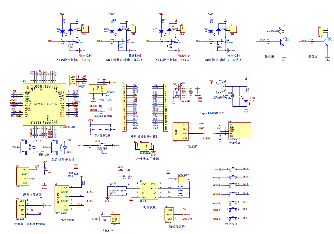 多功能车载摆件系统设计