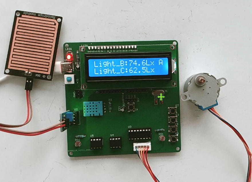 基于51单片机的自动晾衣架