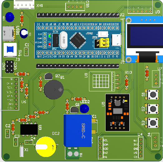 基于STM32单片机的智能家居养老系统