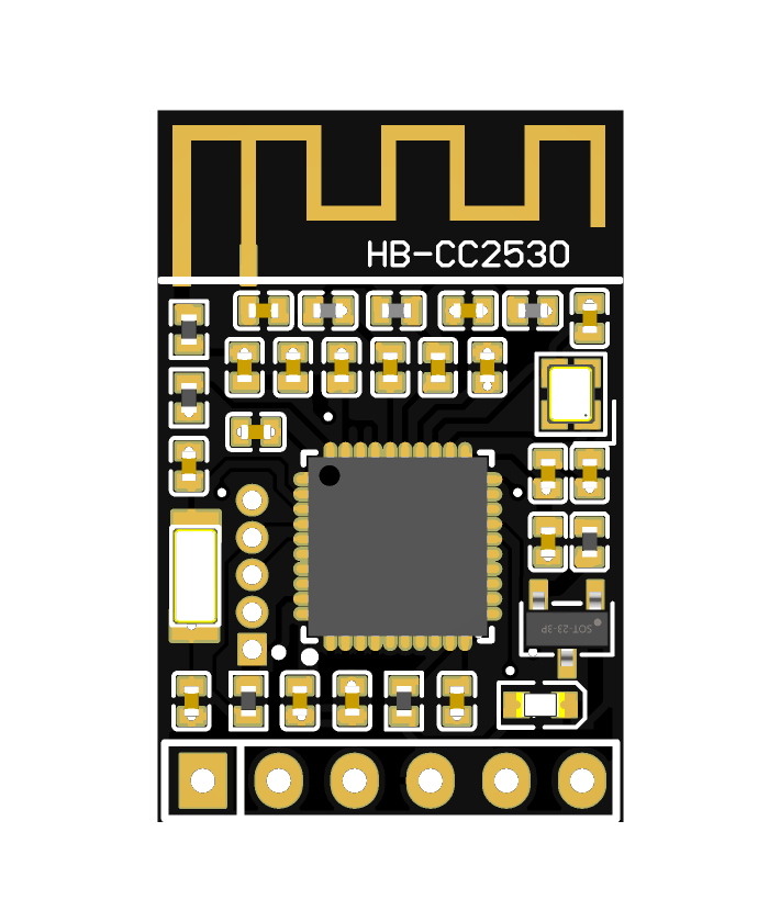 图片[1]-【HB-006】Zigbee组网模组-黑白模组
