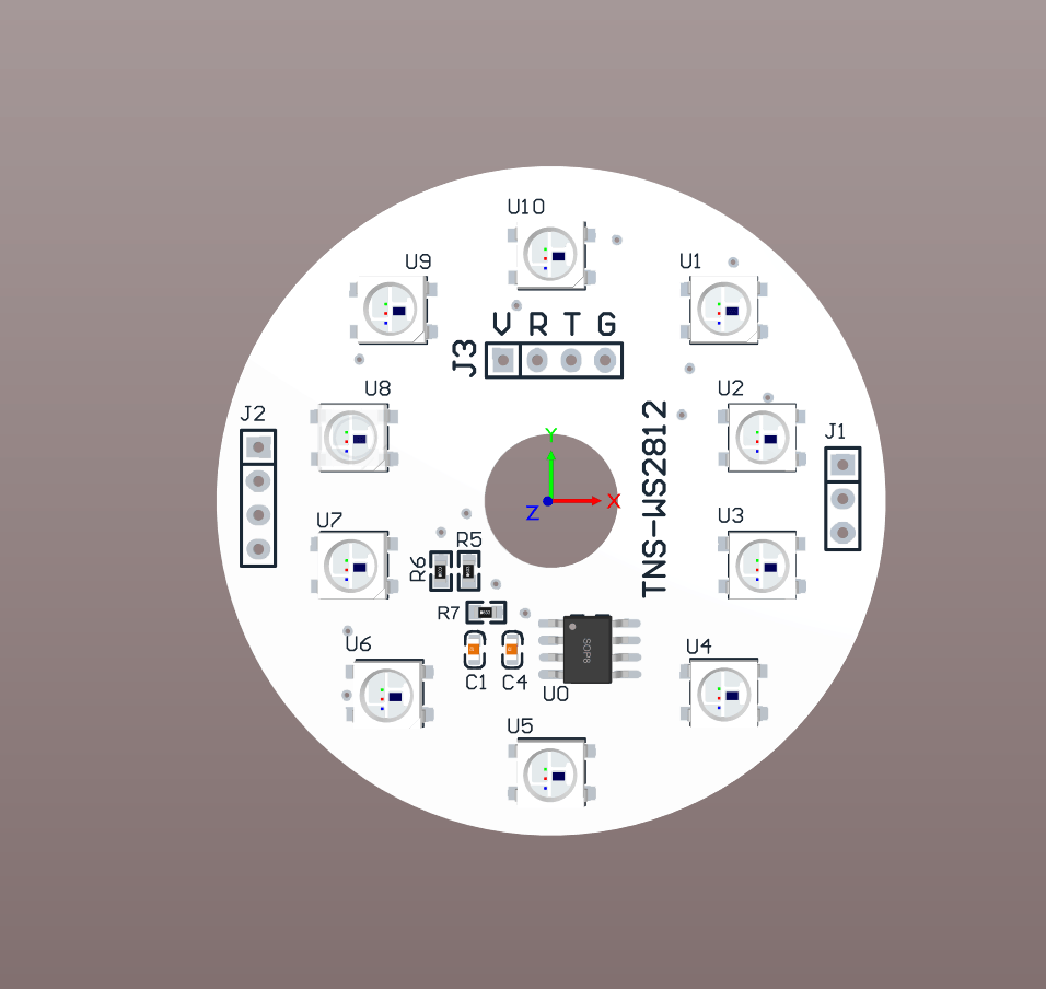 图片[1]-【HB-WS2812】灯盘模组-黑白模组