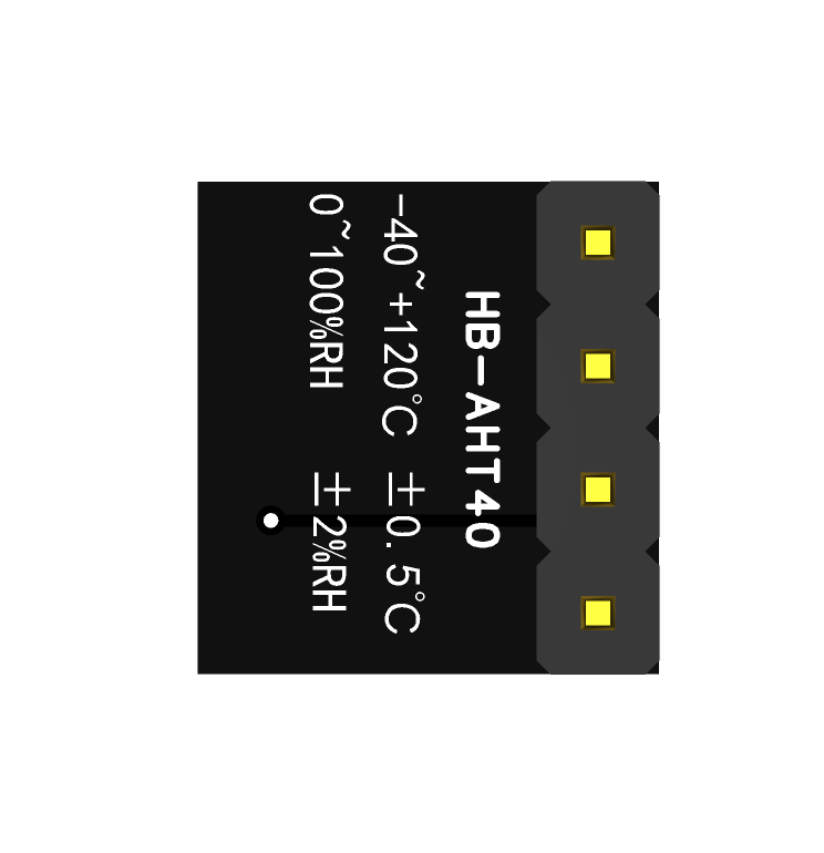 图片[2]-【HB-AHT40】温湿度传感器-黑白模组