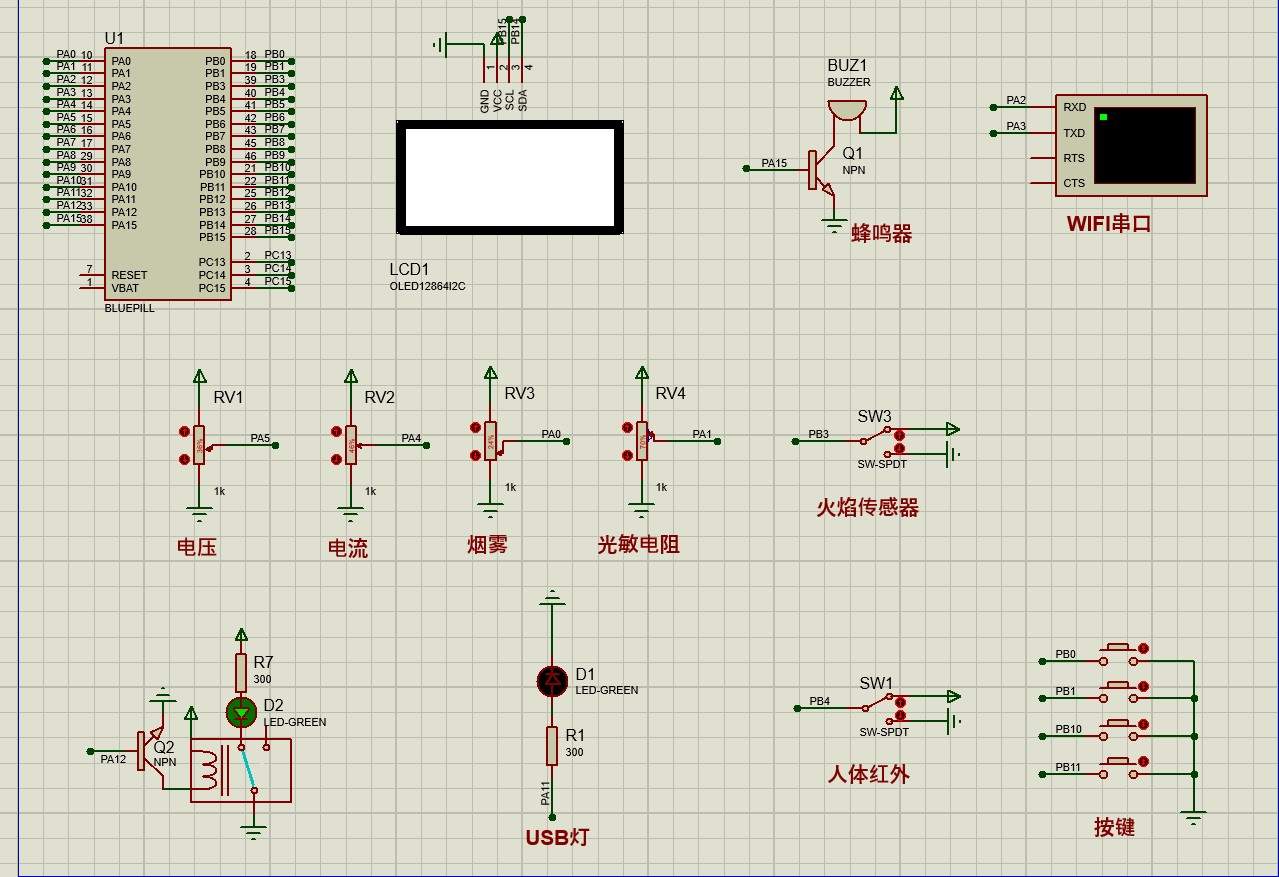 基于STM32的汽车充电桩环境监测系统设计