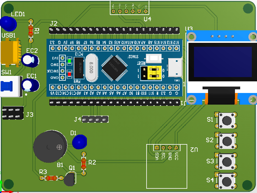 基于STM32的非接触式动物红外体温测量系统