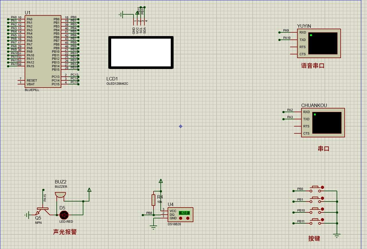 基于STM32的非接触式动物红外体温测量系统