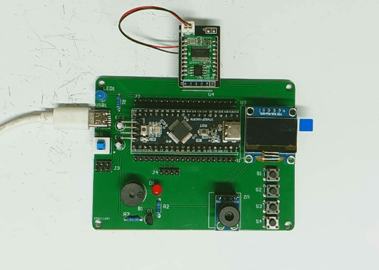 基于STM32的非接触式动物红外体温测量系统