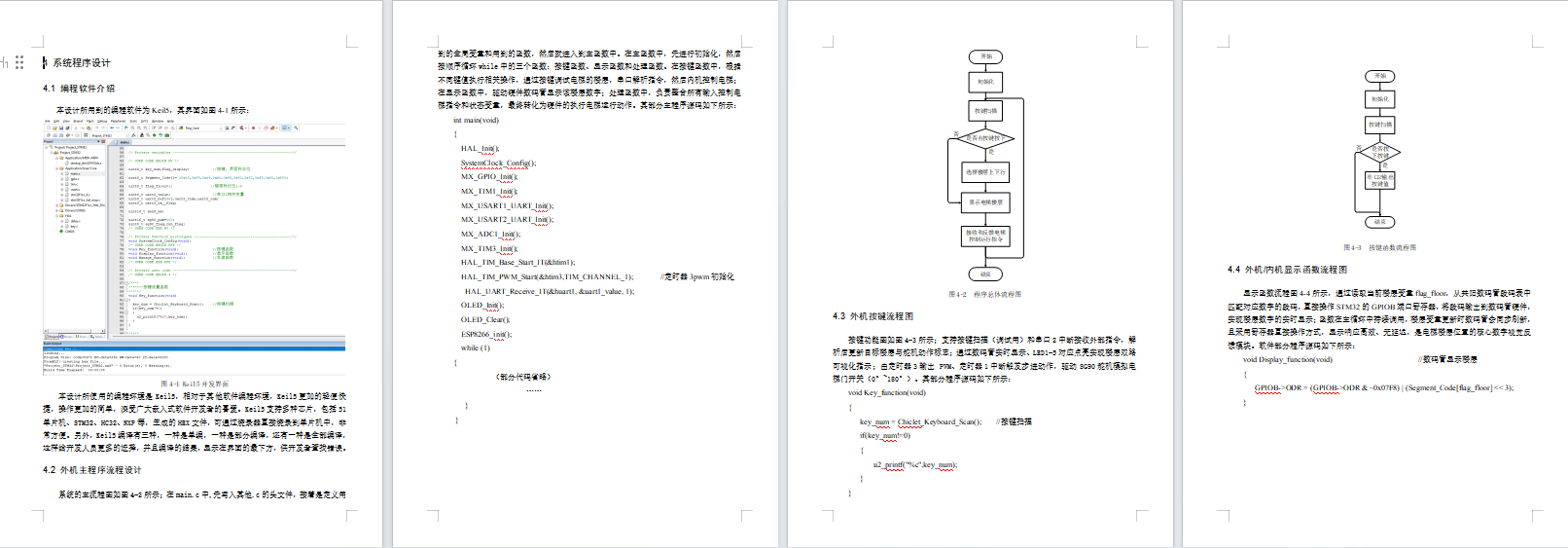 基于STM32单片机的六层电梯控制系统
