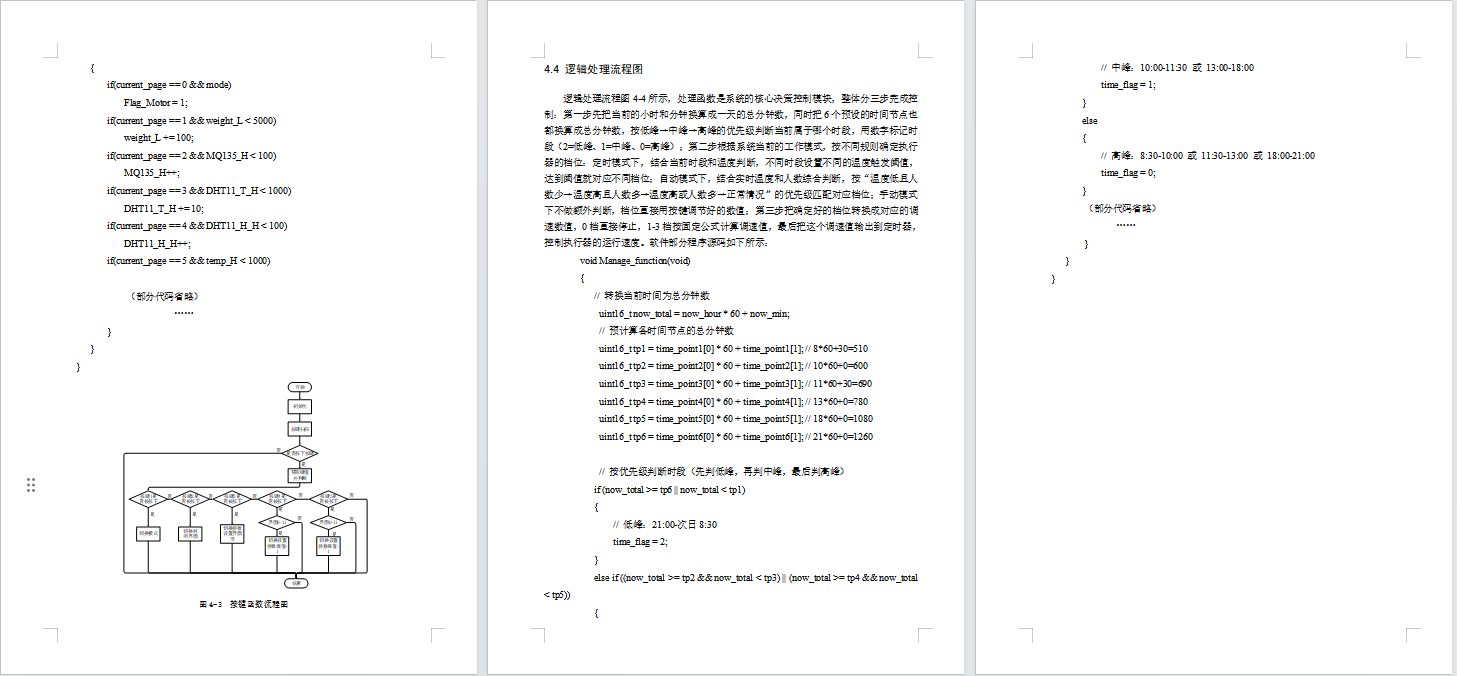 餐厅智能温控风扇系统设计