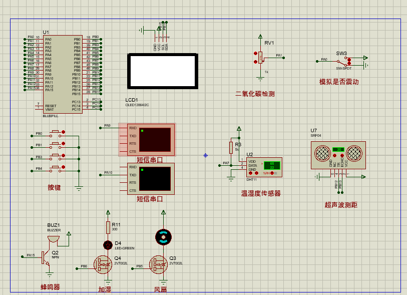 基于STM32冷藏车运输环境监测系统设计与实现