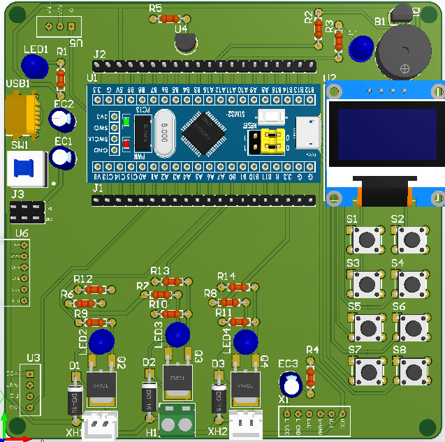基于STM32水泥厂车间环境检测系统设计与实现